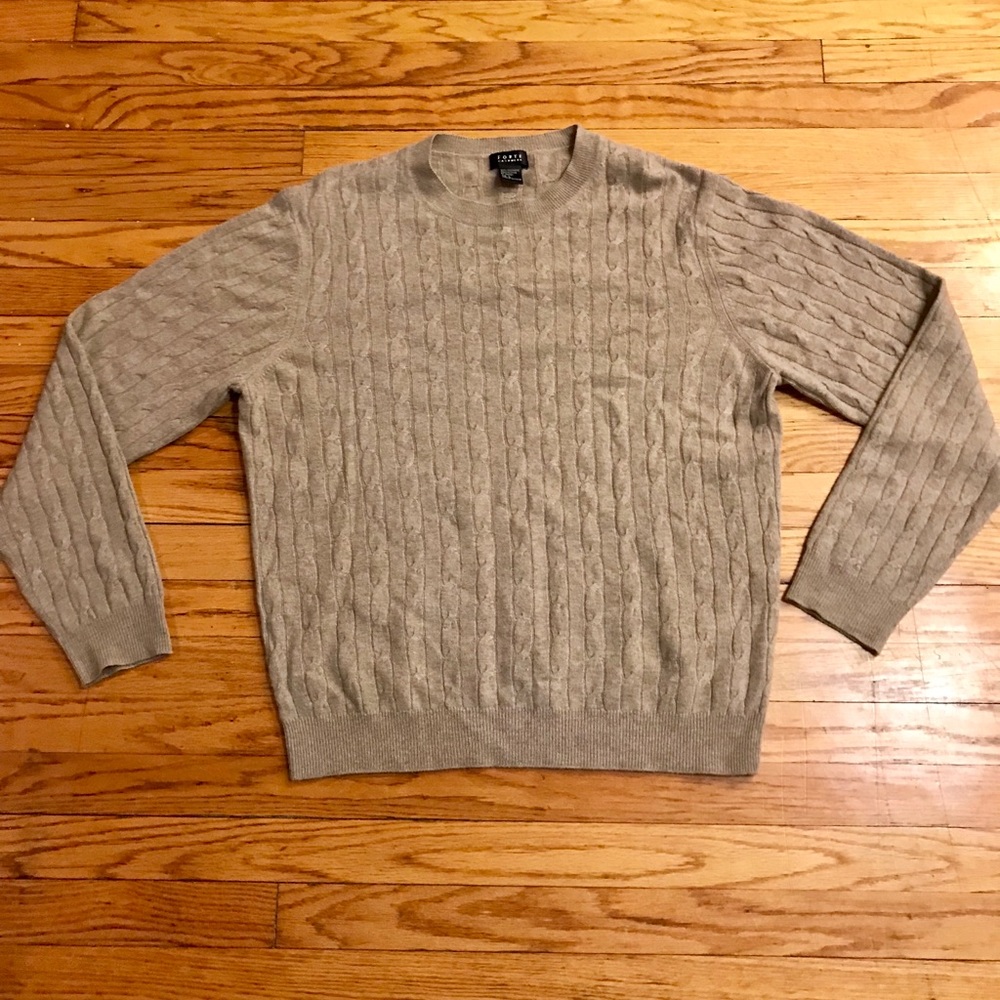 Forte Men's Crewneck Sweater - Tan